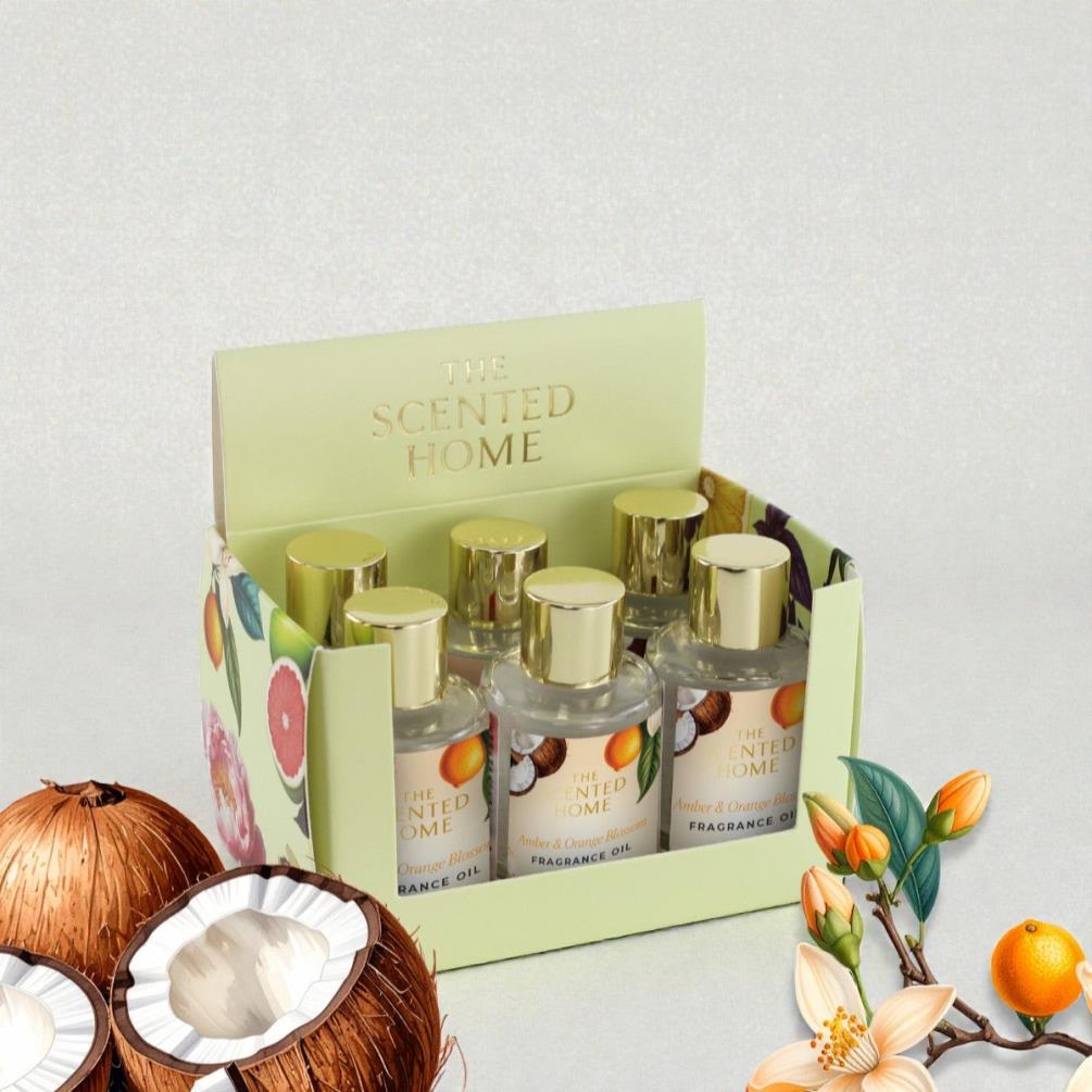 Ashleigh & Burwood Amber & Orange Blossom Fragrance Oil 10ml Extra Image 1